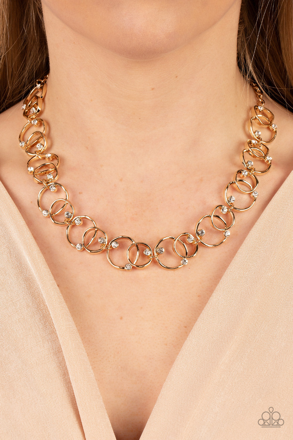 Center of My Universe - Gold Necklace