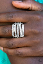 Load image into Gallery viewer, Knock-Out Opulence - White Ring
