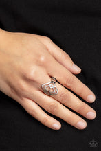 Load image into Gallery viewer, Diamond Duo - Silver Ring