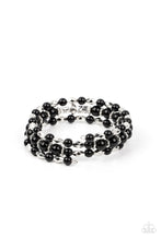 Load image into Gallery viewer, Colorfully Coiled - Black Bracelet