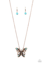 Load image into Gallery viewer, Badlands Butterfly - Copper Necklace