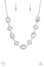 Load image into Gallery viewer, Diamond of the Season - White Necklace