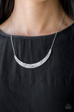 Load image into Gallery viewer, Howl At The Moon - Silver Necklace