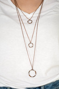 Timelessly Twisted - Copper Necklace