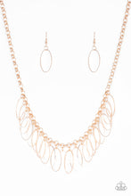 Load image into Gallery viewer, Fringe Finale - Rose Gold Necklace
