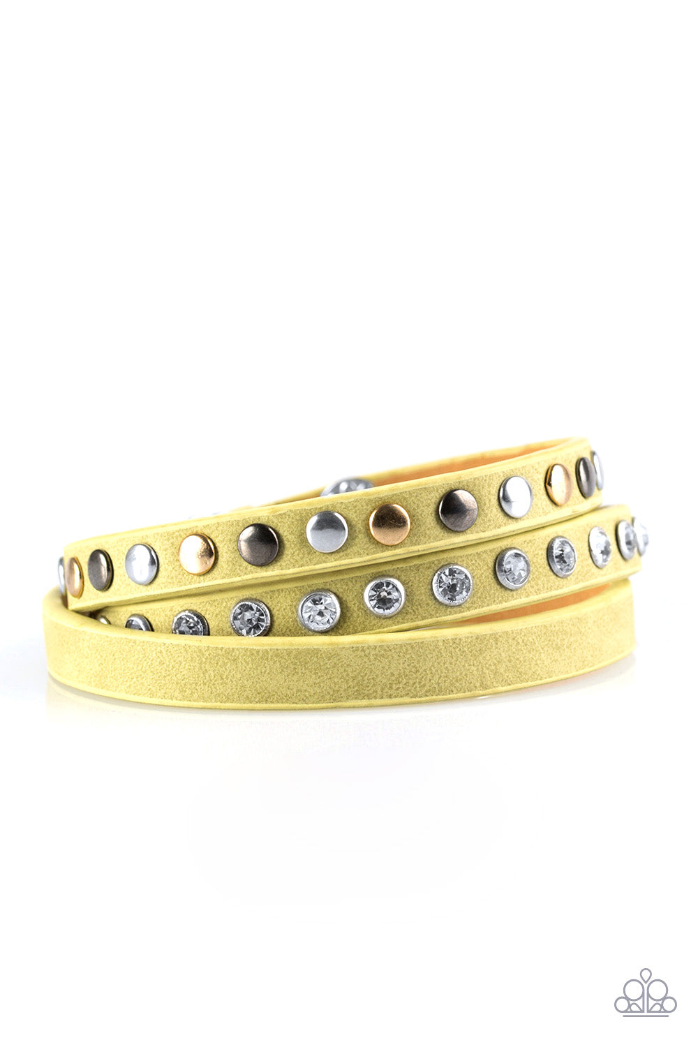 Catwalk Casual - Green Bracelet