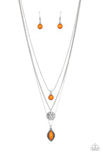 Load image into Gallery viewer, Tide Drifter - Orange Necklace **Pre-Order**