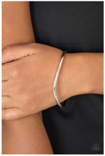 Load image into Gallery viewer, Awesomely Asymmetrical - Silver Bracelet 
