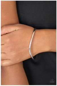Awesomely Asymmetrical - Silver Bracelet 