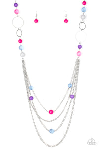 Bubbly Bright - Multi Necklace