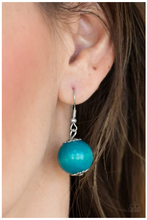 Load image into Gallery viewer, Caribbean Cover Girl - Blue Wooden Necklace