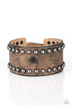 Load image into Gallery viewer, Cattle Drive - Brown Leather - Bracelet