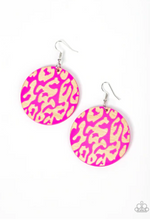 Load image into Gallery viewer, Catwalk Safari Pink Earrings