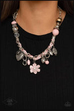 Load image into Gallery viewer, Charmed, I Am Sure - Pink Necklace