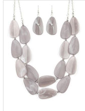 Load image into Gallery viewer, Colorfully Calming - Silver Necklace