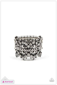 Cosmic Confetti - Silver Ring