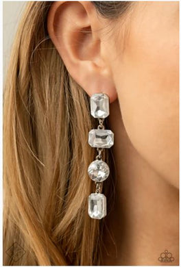 Cosmic Heiress White Earring
