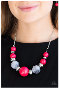Daytime Drama Red Necklace