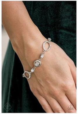 Wedding Day Demure - White Bracelet