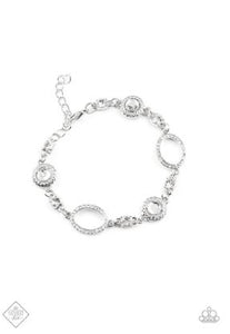 Wedding Day Demure - White Bracelet