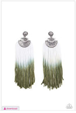Load image into Gallery viewer, DIP It Up - Green Earrings