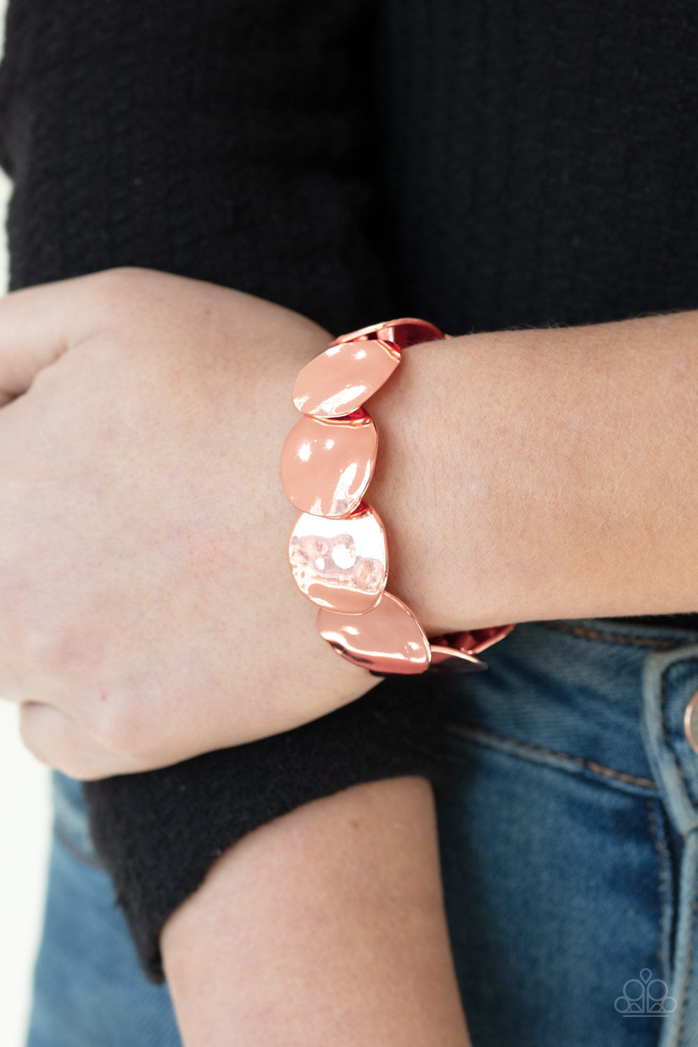 Disc Disco - Copper Bracelet