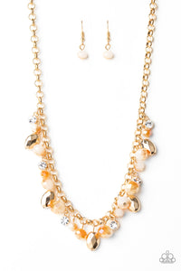 Downstage Dazzle - Gold Necklace **Pre-Order**