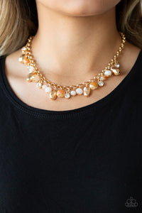 Downstage Dazzle - Gold Necklace **Pre-Order**