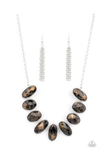 Load image into Gallery viewer, Elliptical Episode - Black Necklace