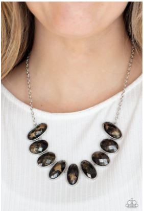 Elliptical Episode - Black Necklace