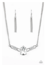 Load image into Gallery viewer, Way To Make An Entrance White - Necklace