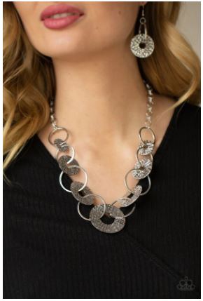 Industrial Envy - Silver Necklace