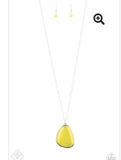 Ethereal Experience - Yellow Necklace