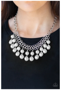 5th Avenue Fleek - White Necklace