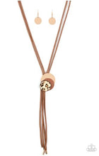 Load image into Gallery viewer, I'm FELINE Good - Brown - Necklace