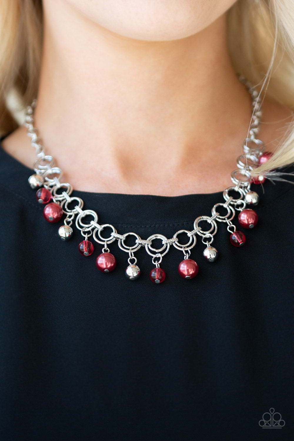 Fiercely Fancy - Red Necklace