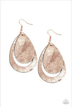 Load image into Gallery viewer, Fiery Firework Copper - Earrings