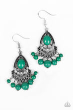 Load image into Gallery viewer, Floating On HEIR - Green Earrings