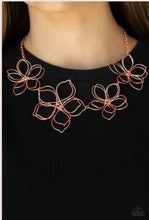Load image into Gallery viewer, Flower Garden Fashionista Copper Necklace