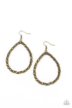 Load image into Gallery viewer, Galaxy Gardens - Brass Earrings