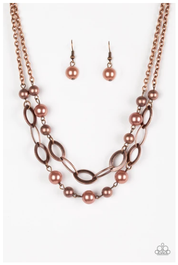 GLIMMER Takes All - Copper Necklace