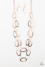 Load image into Gallery viewer, Glimmer Goals - Rose Gold Necklace