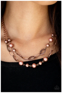 GLIMMER Takes All - Copper Necklace