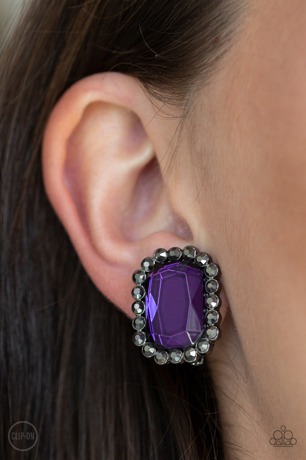 Glitter Enthusiast - Purple Earrings **Pre-Order**