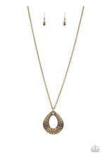 Load image into Gallery viewer, Glitz and Grind - Brass Necklace