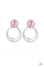 Load image into Gallery viewer, Glow Roll - Pink Earrings