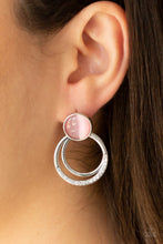 Load image into Gallery viewer, Glow Roll - Pink Earrings