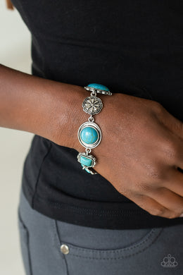 Gorgeously Groundskeeper - Blue Bracelet