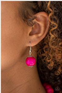 Effortlessly Everglades - Pink Necklace