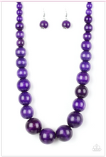 Load image into Gallery viewer, Effortlessly Everglades - Purple Necklace